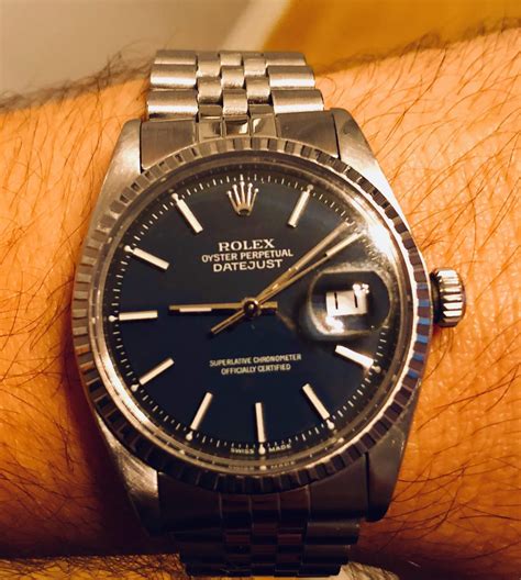 rolex oyster perpetual datejust 1977 price|pre owned rolex midsize datejust.